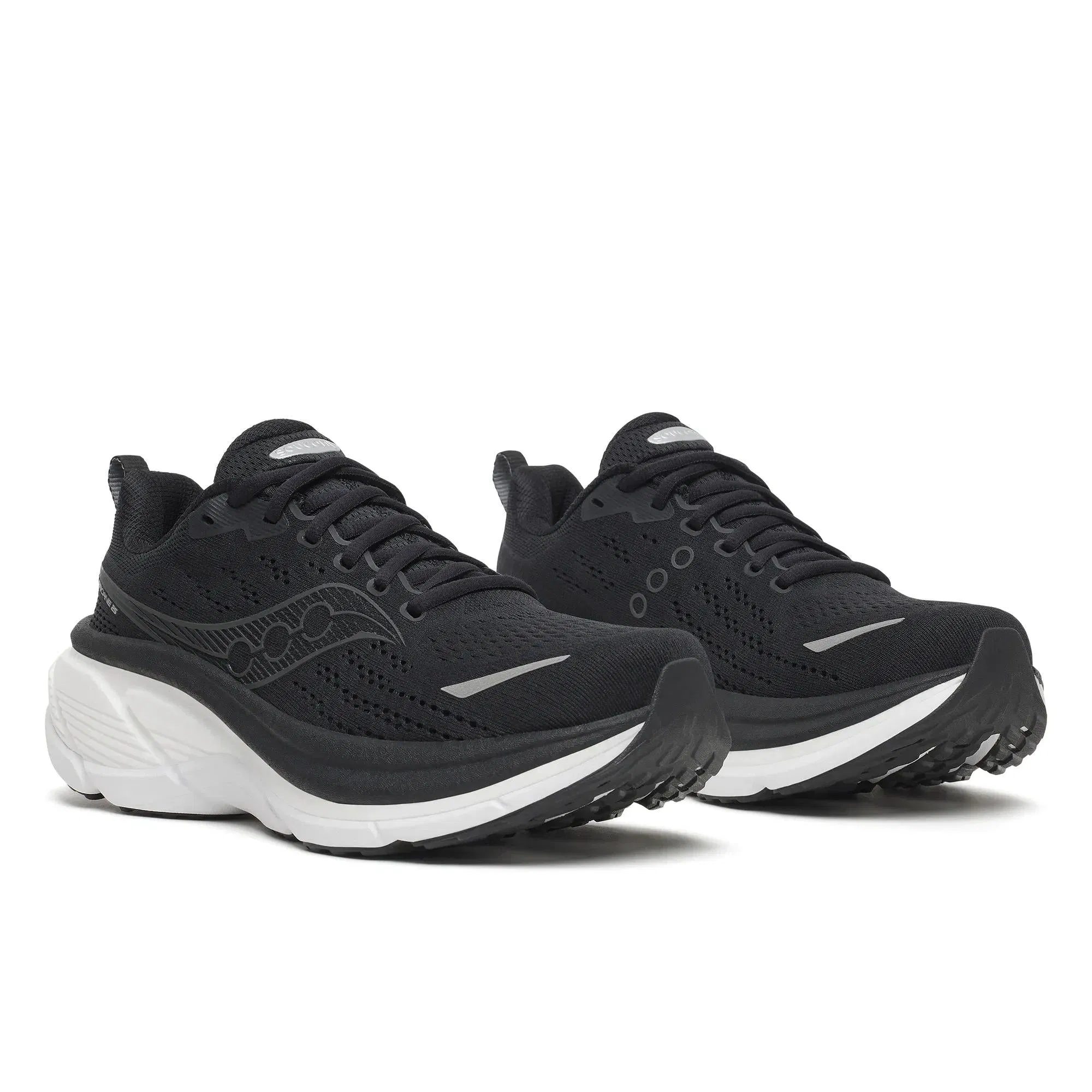 Saucony Women's Hurricane 25 Wide Black | White