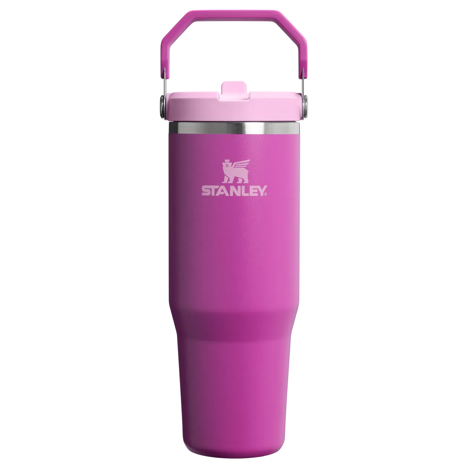 The IceFlow Flip Straw Tumbler | 30 OZ - Stanley Create Dark Blossom