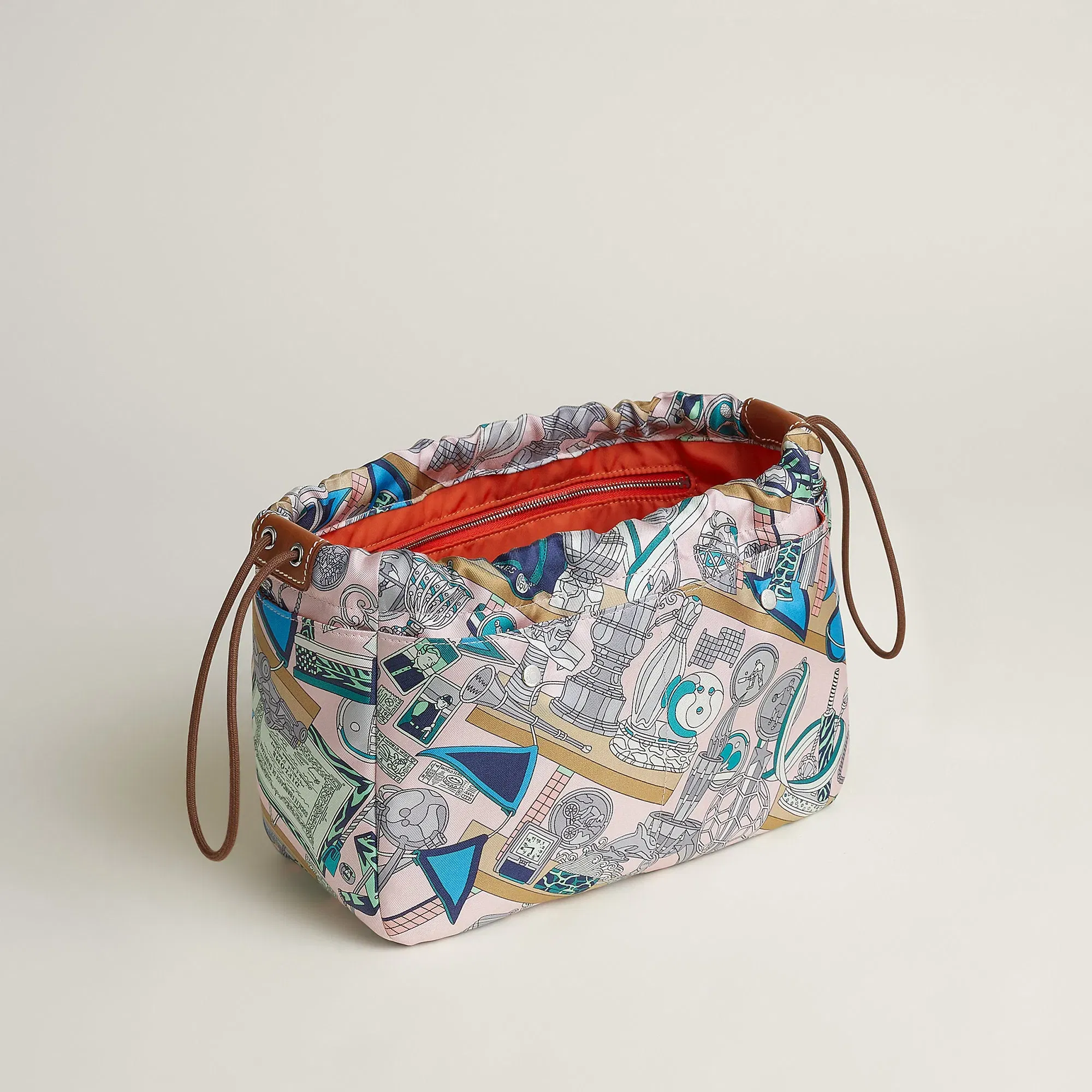 Hermes Fourbi 25 Pouch Bleu Paradis