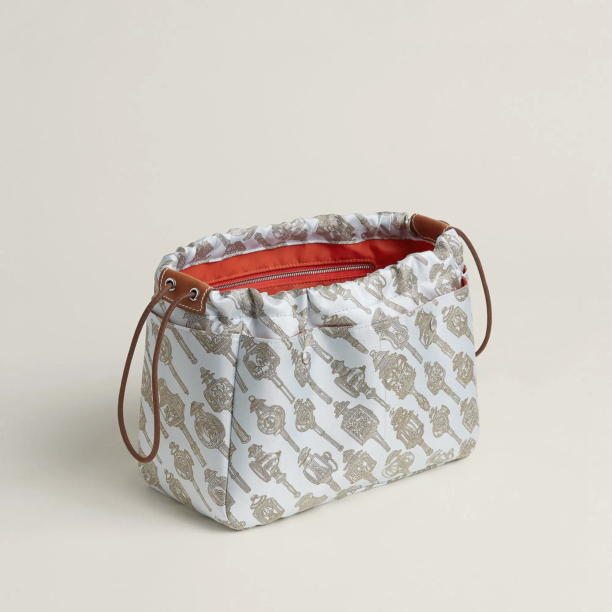 Hermes Fourbi 25 Pouch Bleu Paradis