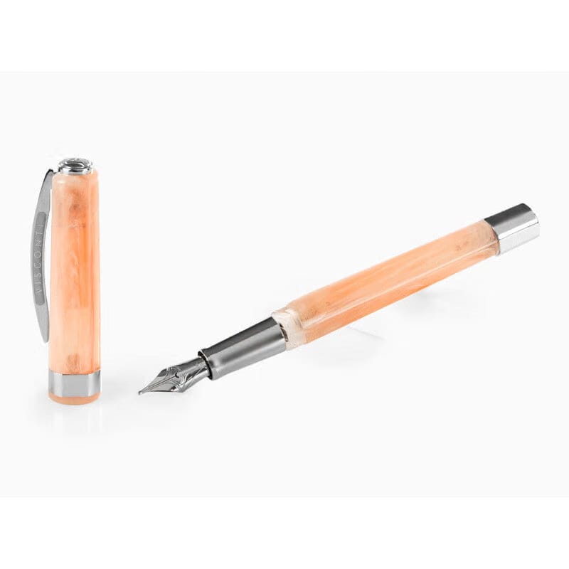 Visconti Opera Demo Carousel Cotton Candy Pink Fountain Pen Broad Nib Kp32-05-Fpab