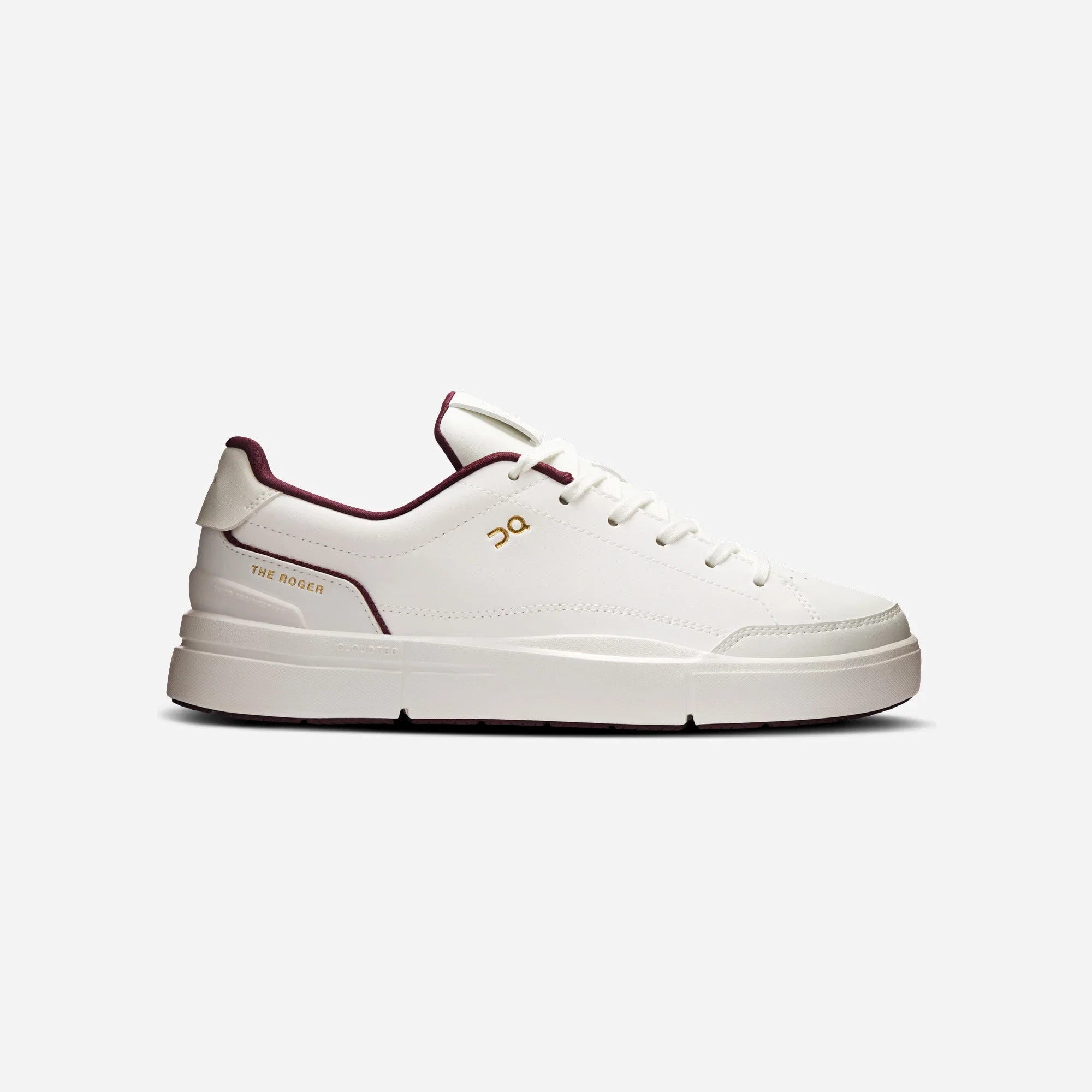 On The Roger Centre Court Ivory Maroon (Women'S)