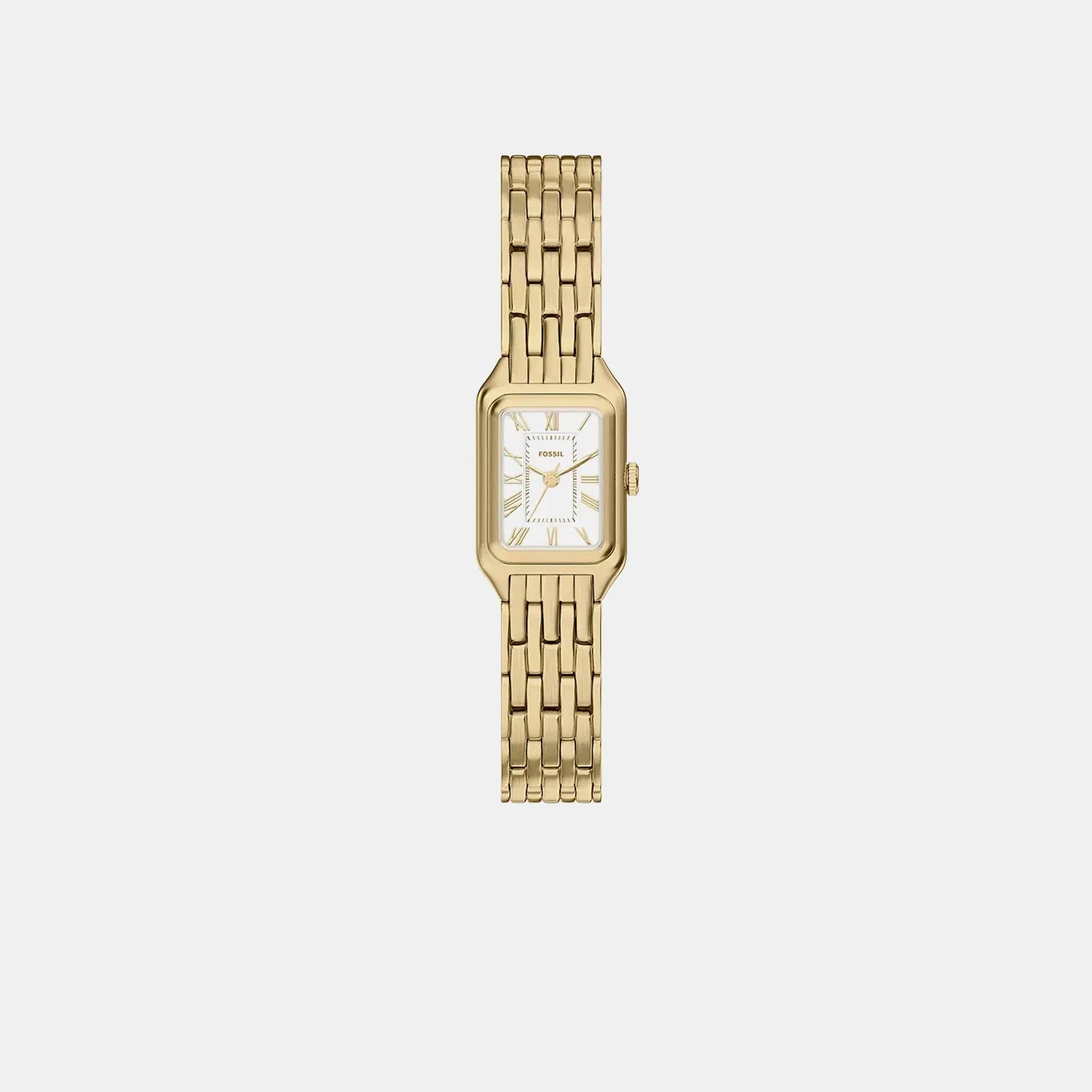 Fossil Raquel Women Quartz White Dial Analog Stainless Steel Watch Es5467