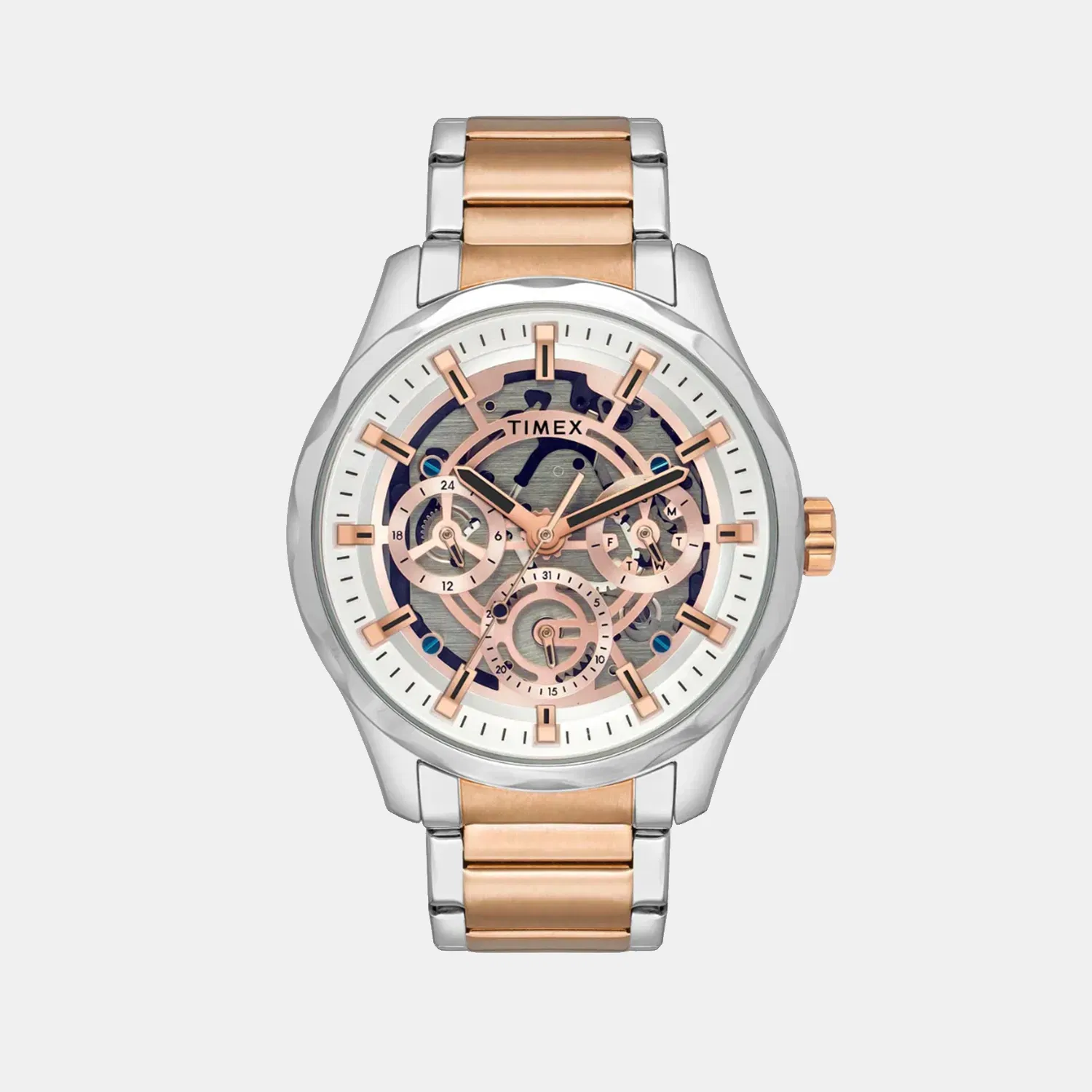 Timex Signio Men Quartz Dial Analog Stainless Steel Watch Tw0Tg7629