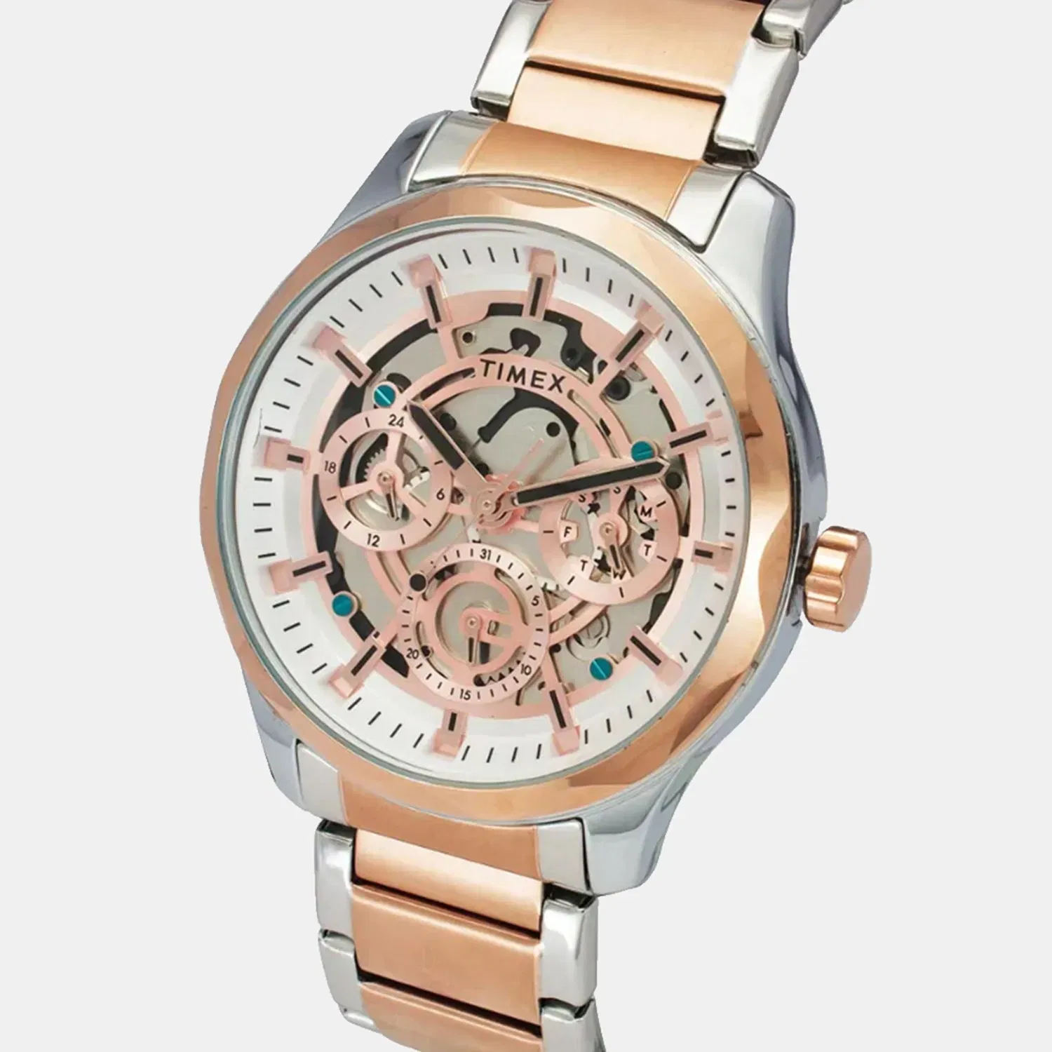 Timex Signio Men Quartz Dial Analog Stainless Steel Watch Tw0Tg7629