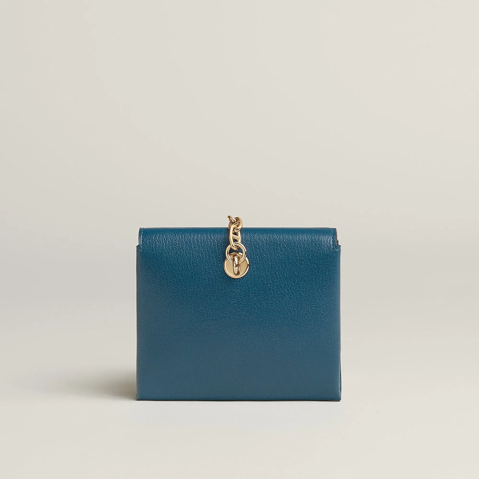 Hermes Chaine D'Ancre To Go Wallet Noir