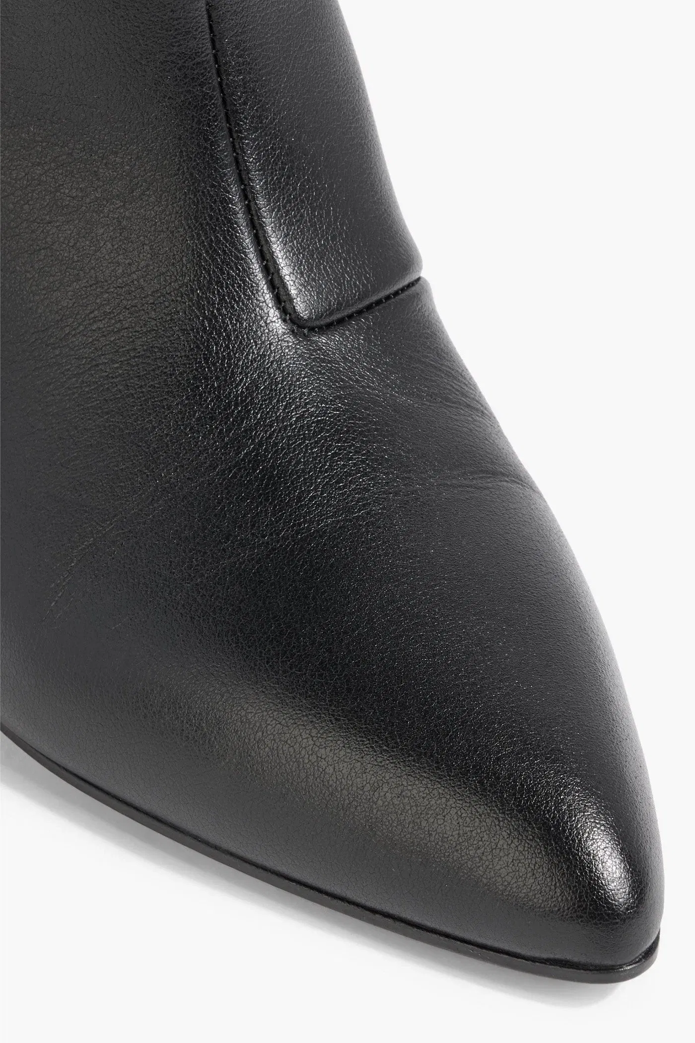 Bally Arval 55 Leather Knee Boots Black Women's