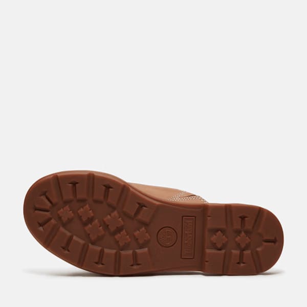 Timberland Calista Bay Slide Sandal Brown Full-Grain Women'S