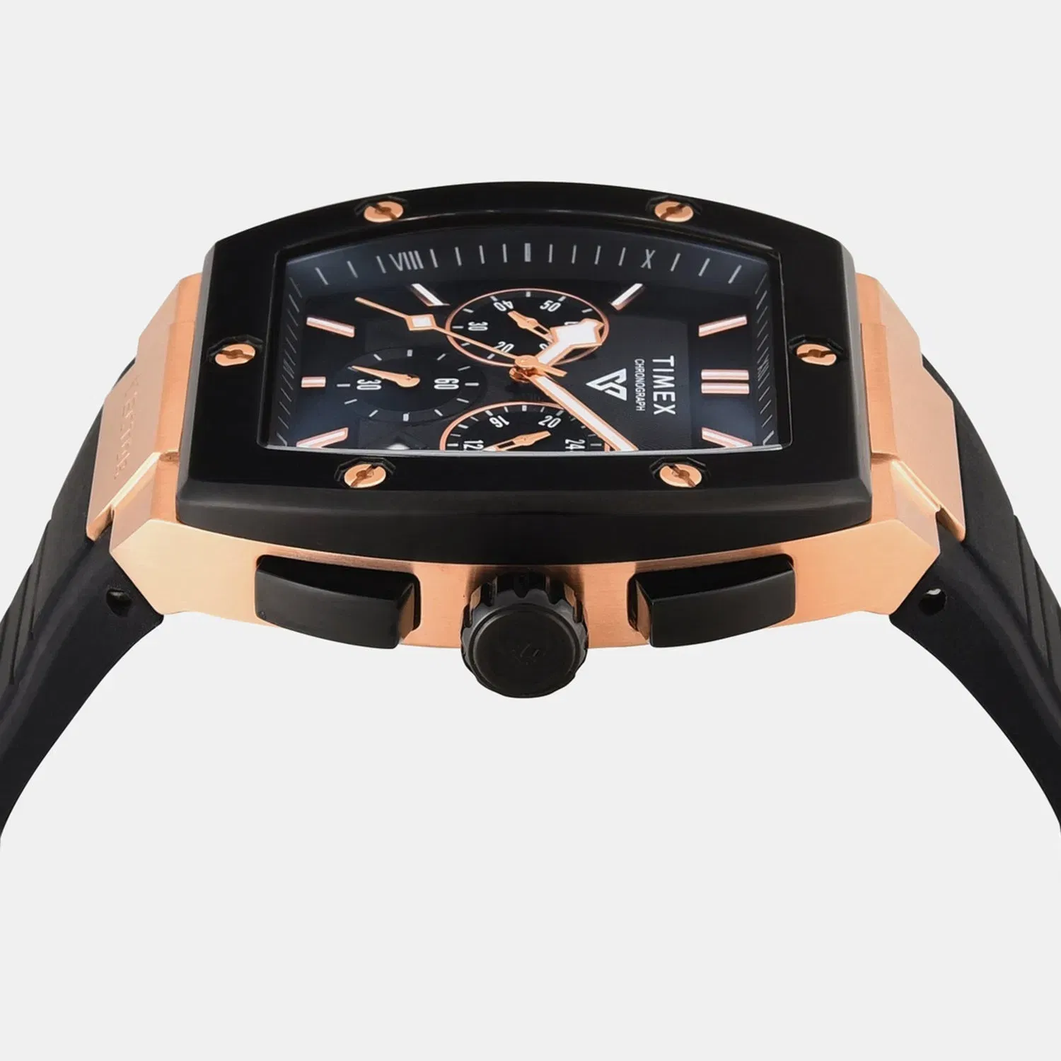 Timex Vector Men Quartz Dial Chronograph Silicone Watch Tweg26201