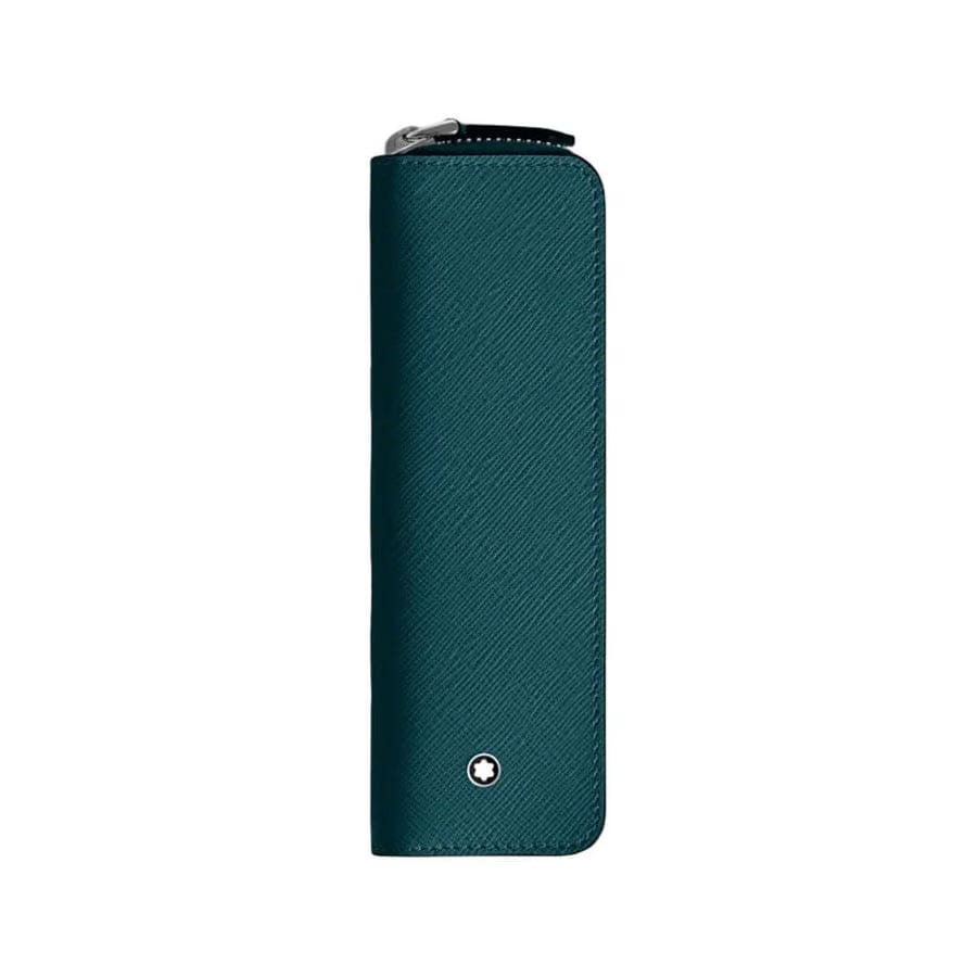 Montblanc Sartorial 1-Pen Pouch In Cyprus Blue