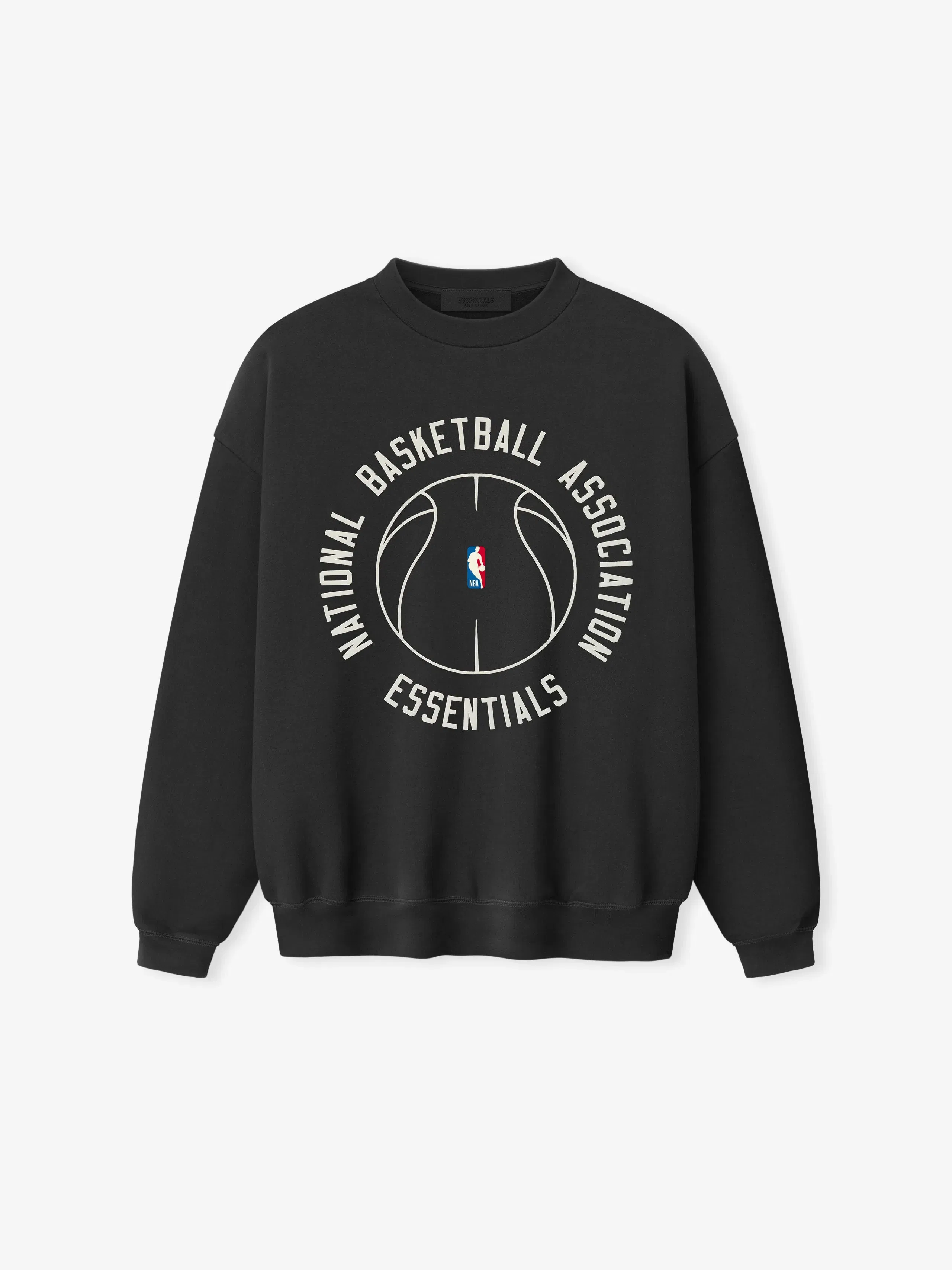 Essentials Nba X Barkley Hendricks 90S Crewneck Faded Black