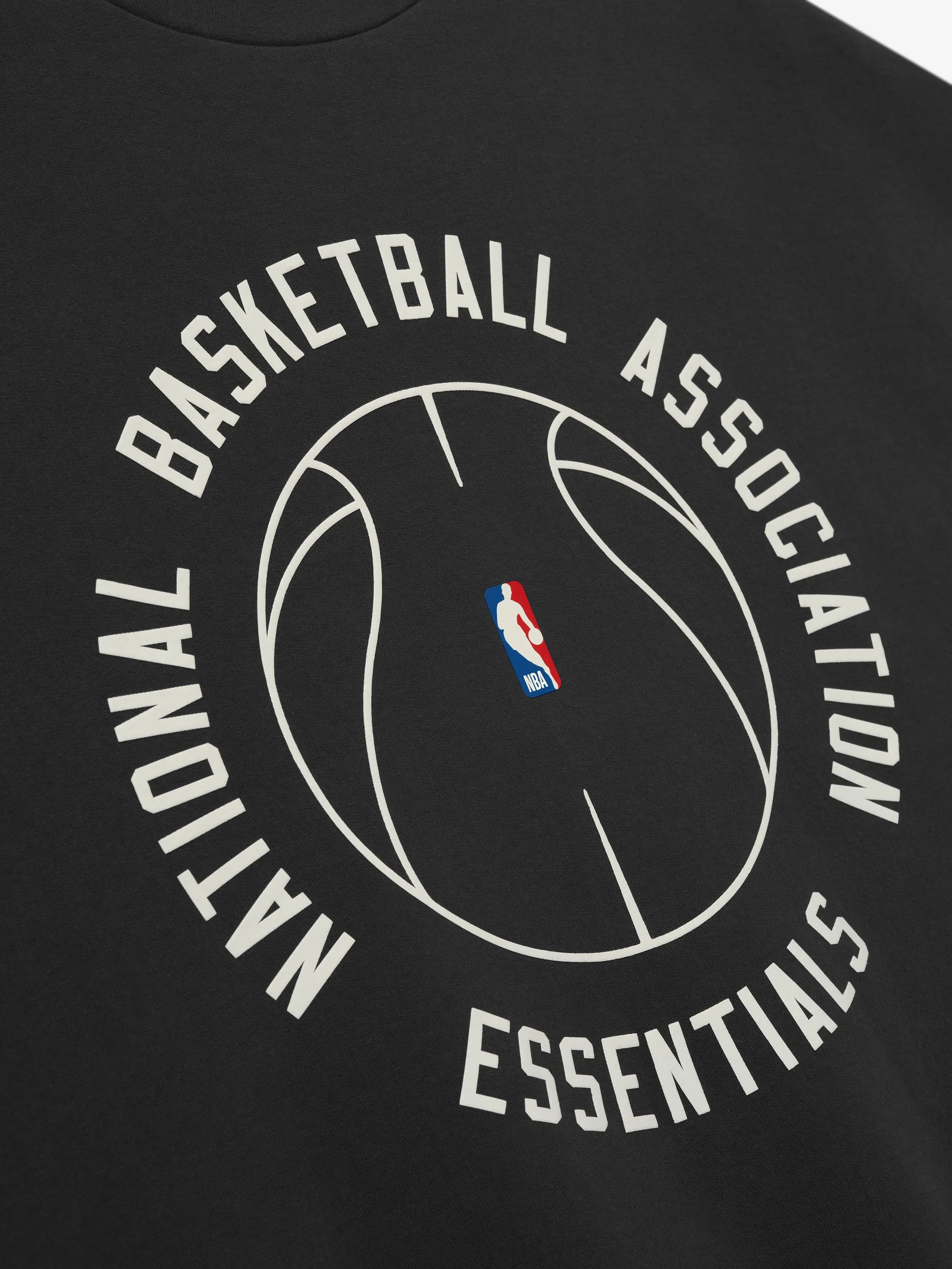 Essentials Nba X Barkley Hendricks 90S Crewneck Faded Black