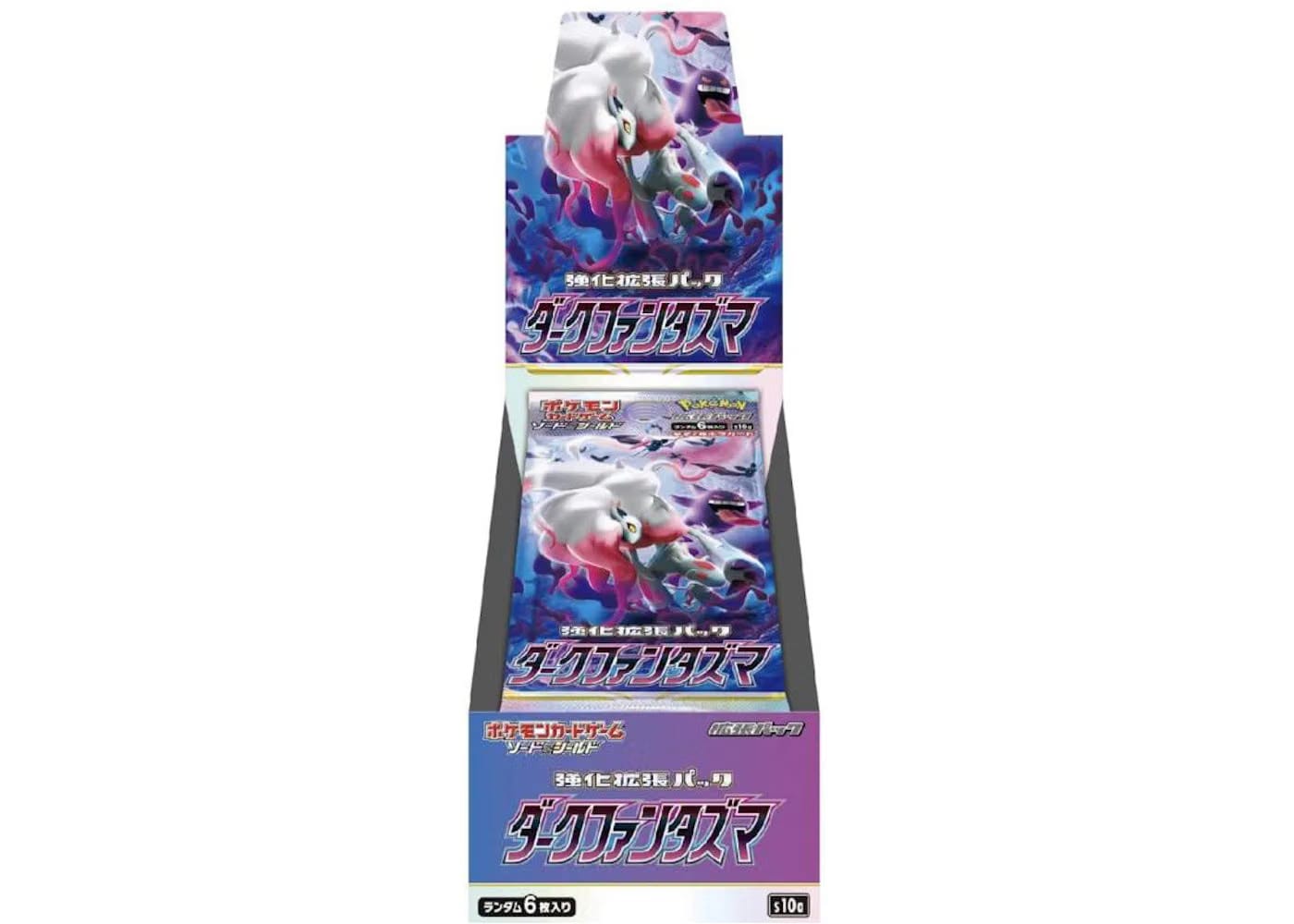 Pokemon Tcg Sword & Shield Dark Phantasma Booster Box Japanese