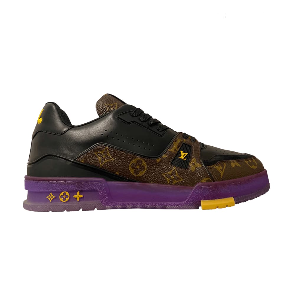 Louis Vuitton Trainer Monogram - Yellow Purple