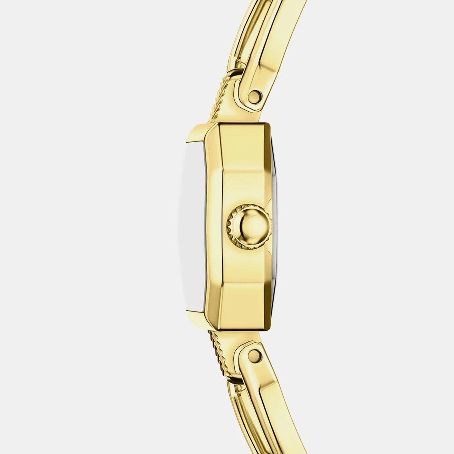 Fossil Harlow Mini Women Quartz Cream Dial Analog Stainless Steel Watch Es5483
