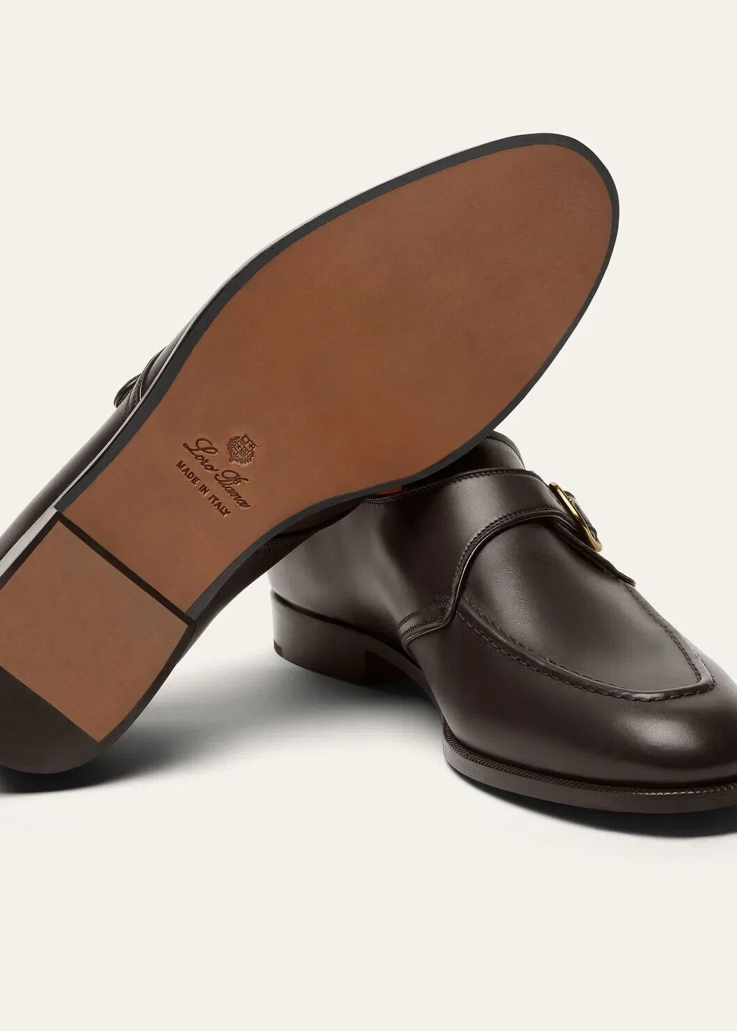 LoroPiana Sergio Walk Derby Ebony