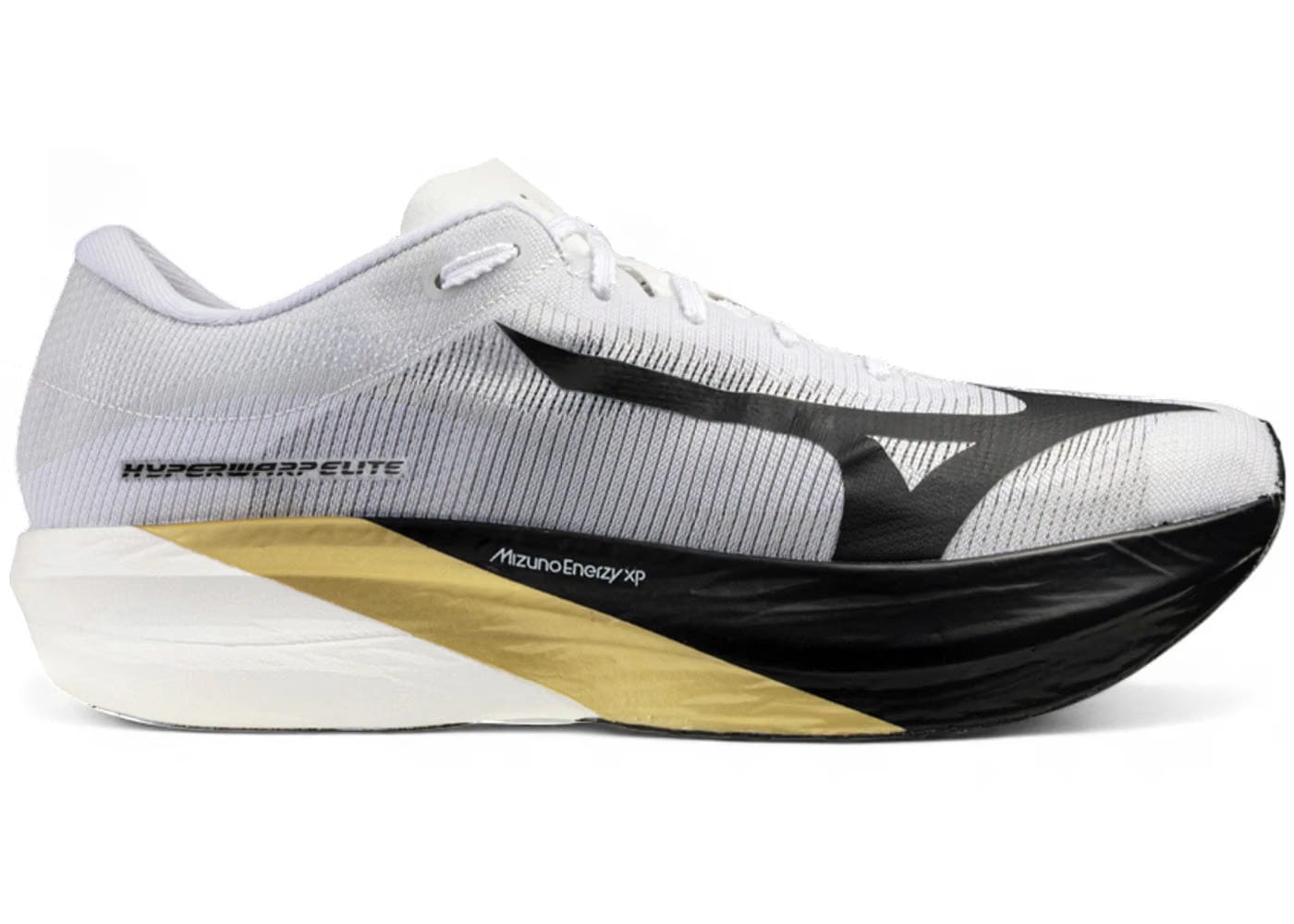 Mizuno Hyperwarp Elite White Black Gold