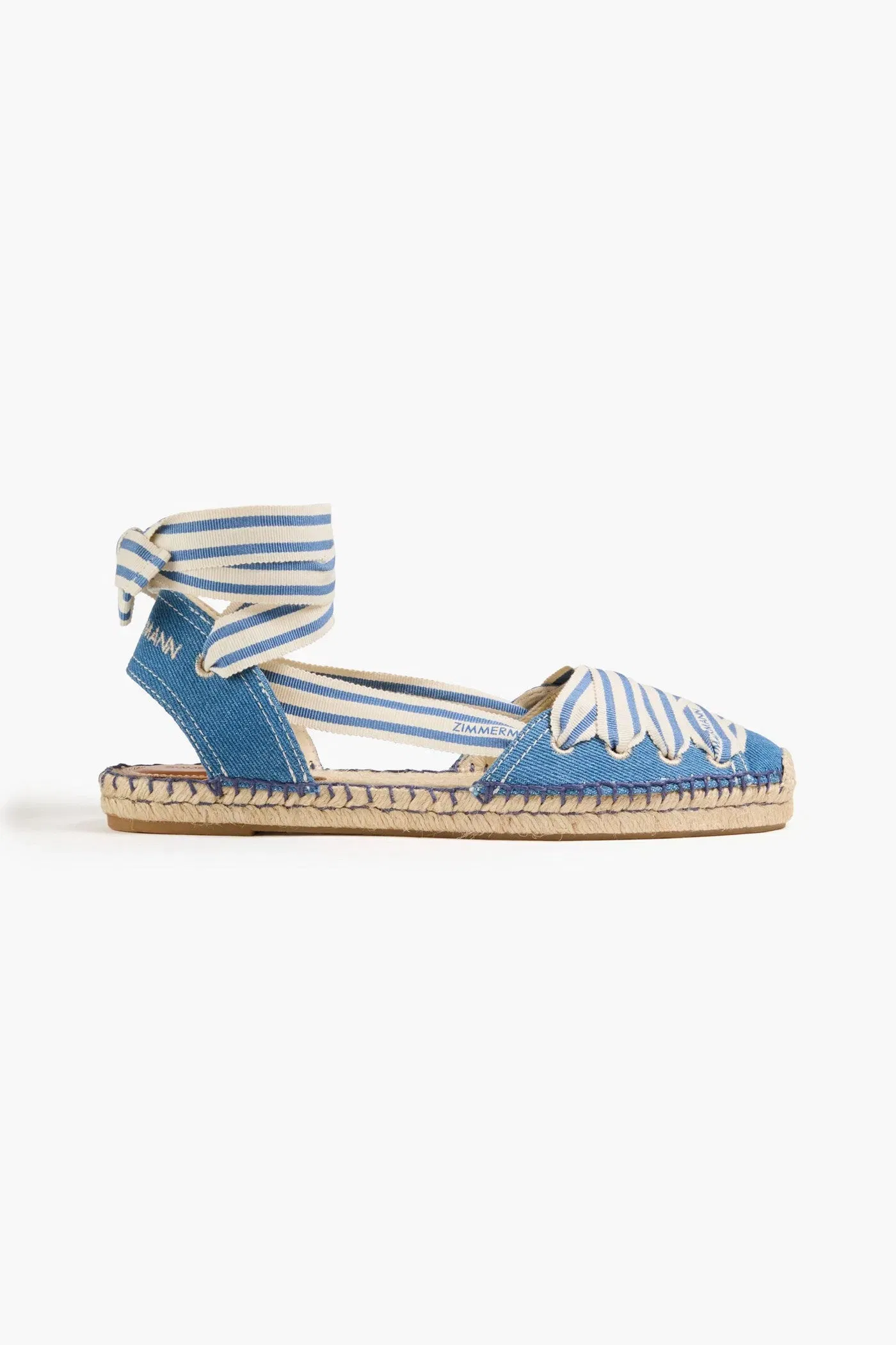 Zimmermann Denim Espadrilles Mid Denim Women's