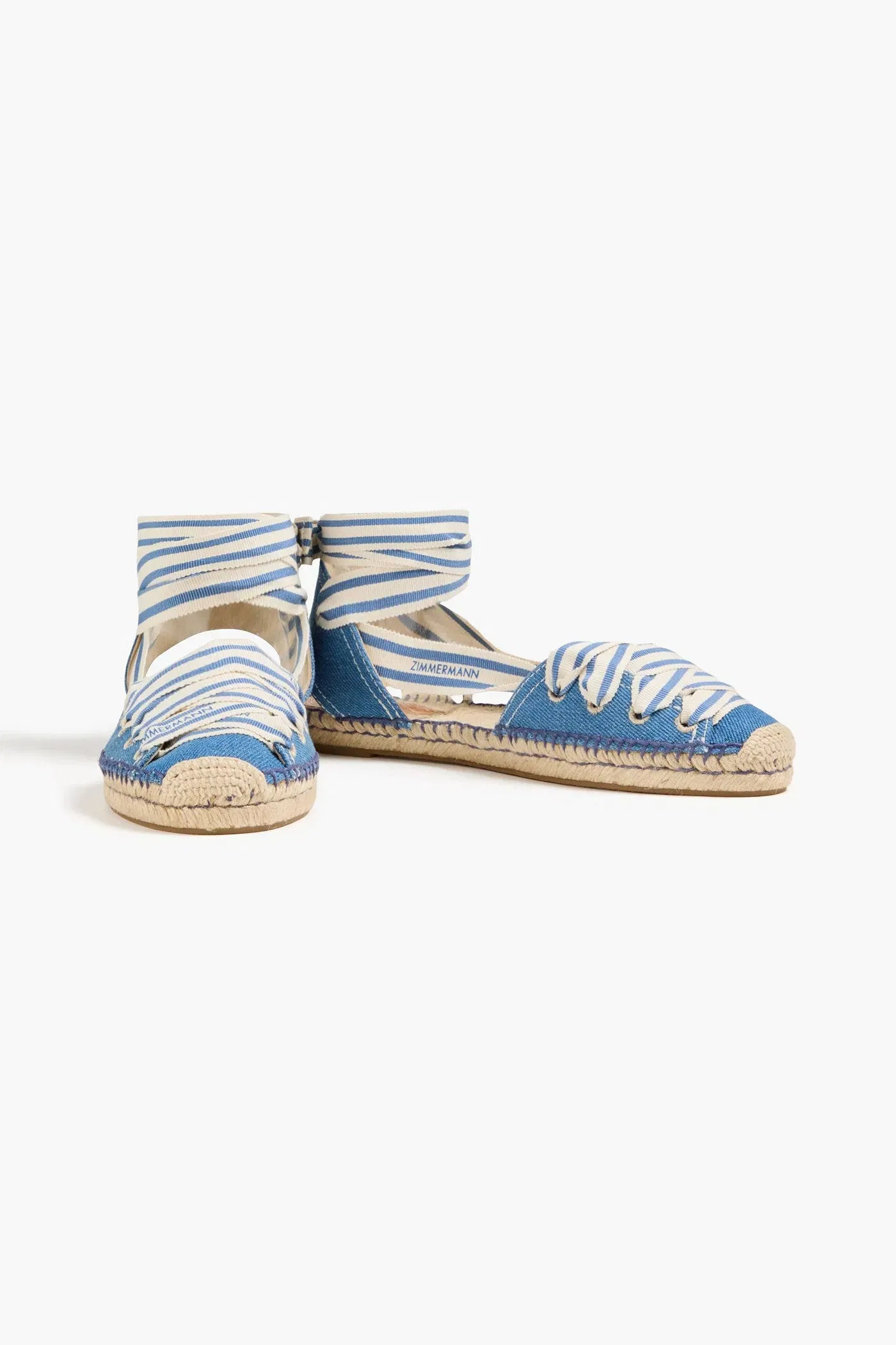 Zimmermann Denim Espadrilles Mid Denim Women's