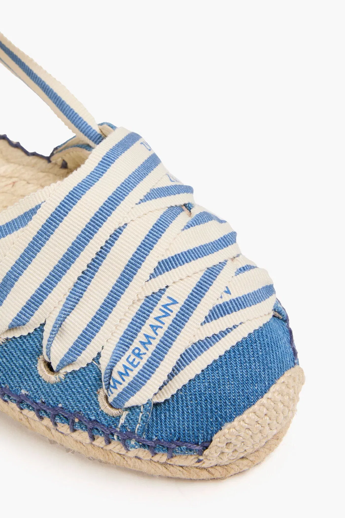 Zimmermann Denim Espadrilles Mid Denim Women's