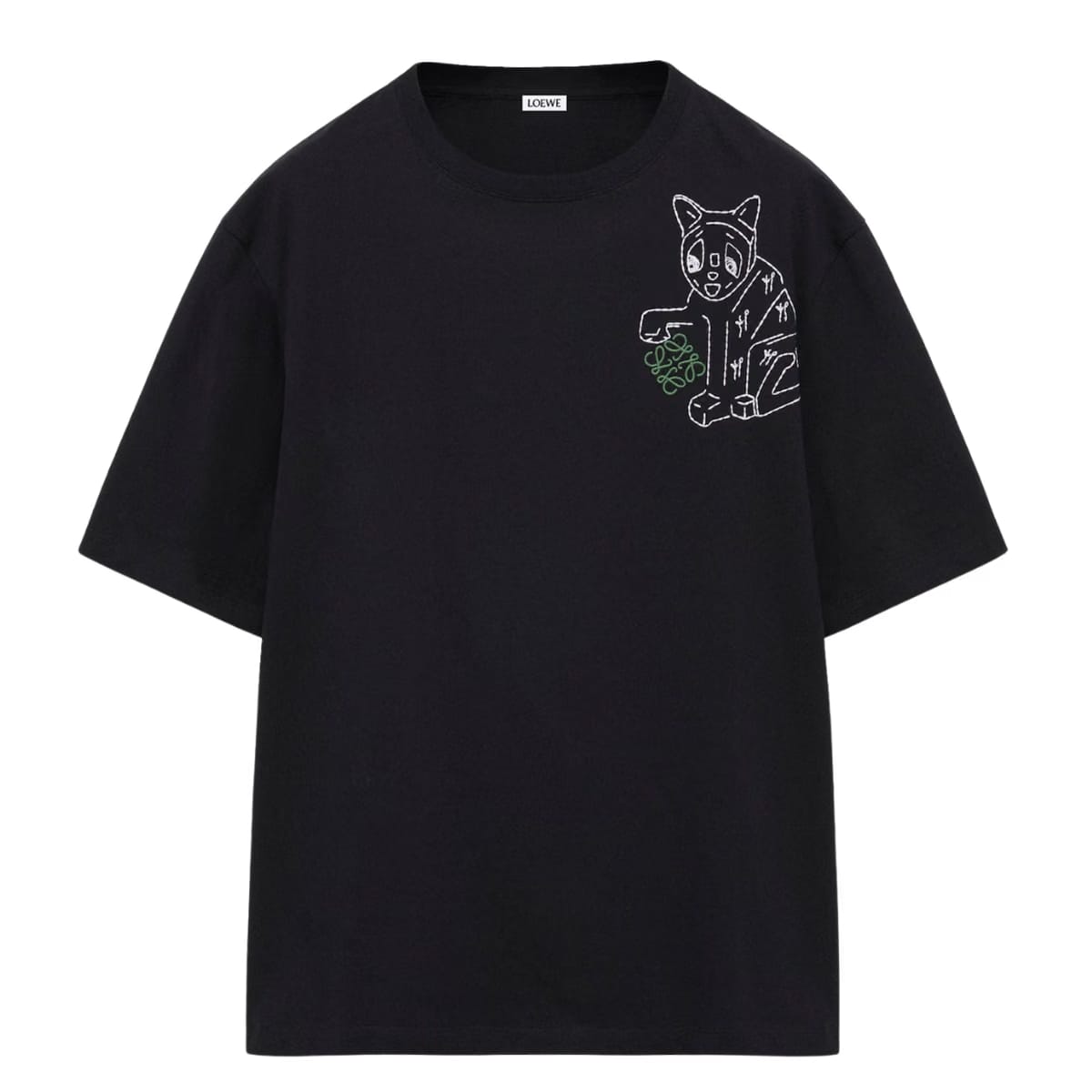 LOEWE x Louis Wain Cotton-Blend Anagram Cat