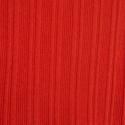 Red Ribbed Knitted Vest Top