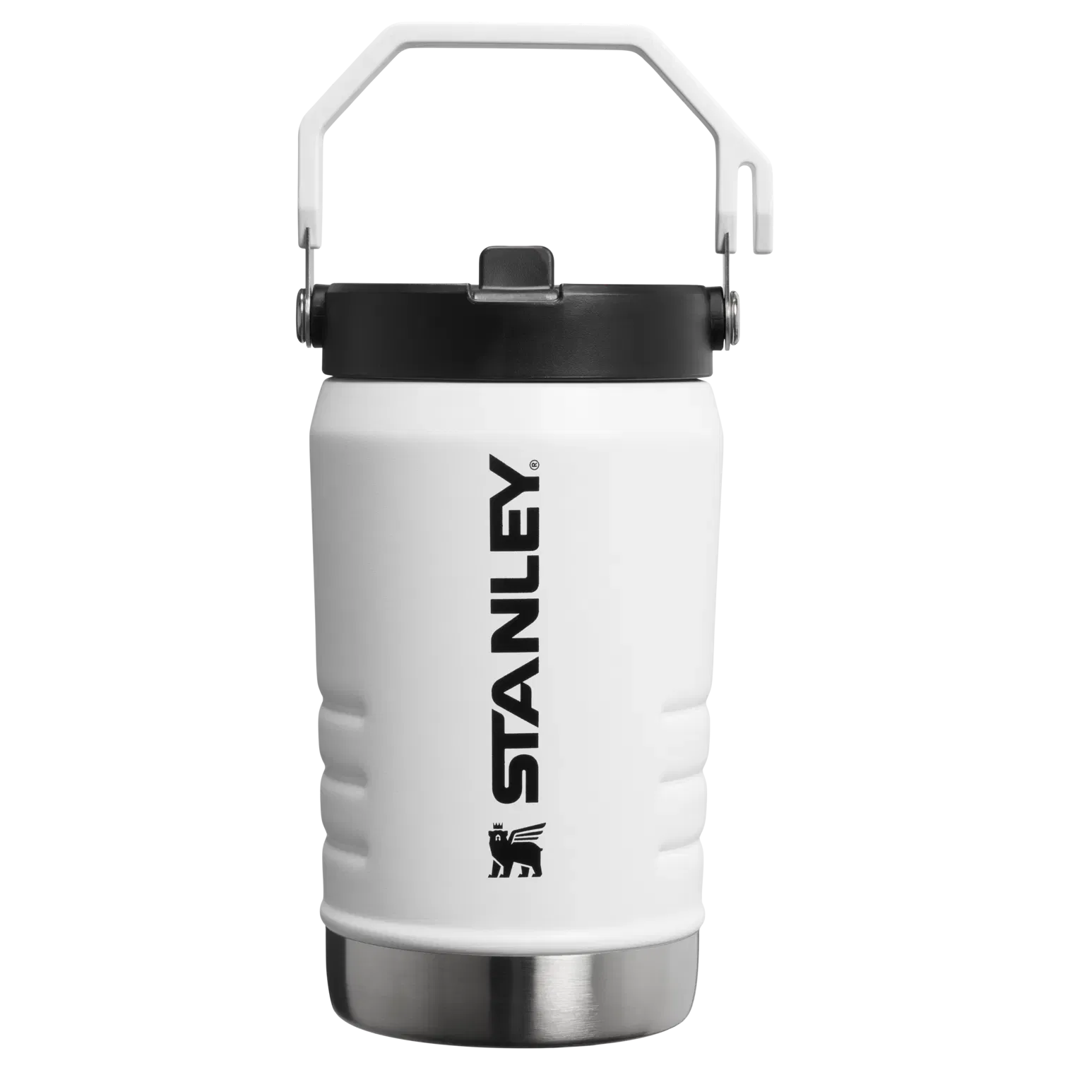 The IceFlow Flip Straw Jug | 40 OZ Chalk