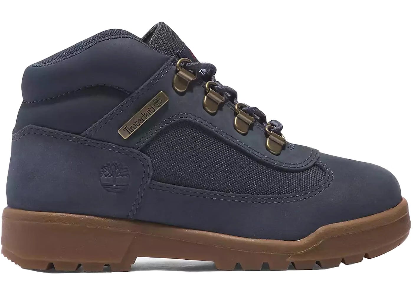 Timberland Field Boot Mid Lace Up Dark Blue Nubuck GS