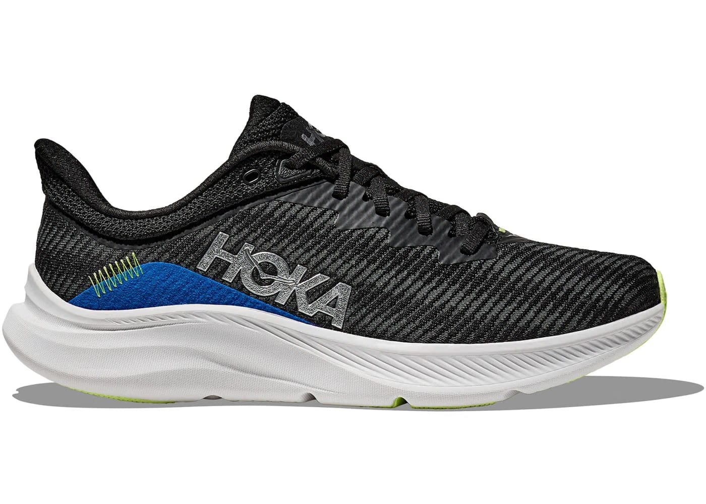 HOKA Solimar Black Lettuce