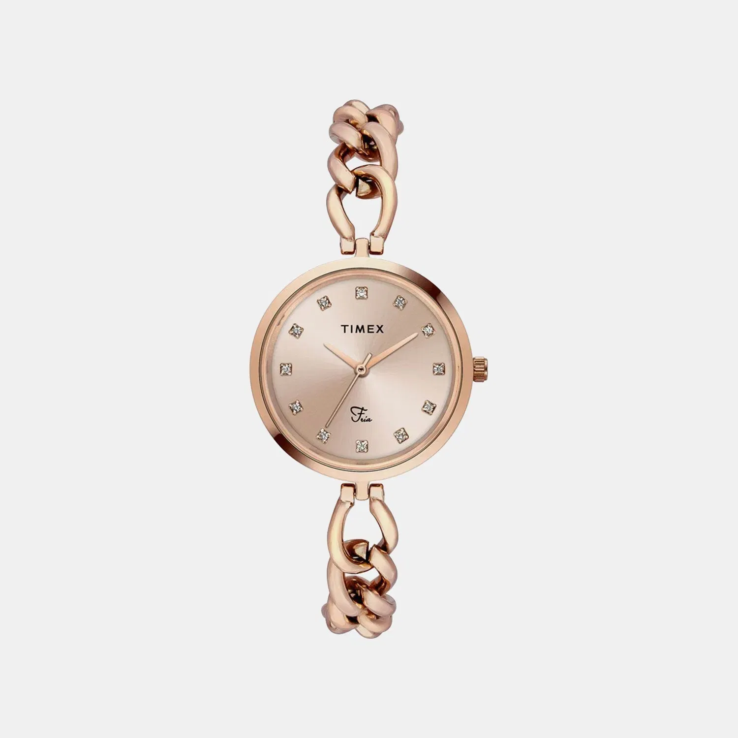 Timex Fria Women Quartz Dial Analog Brass Watch Twel23803