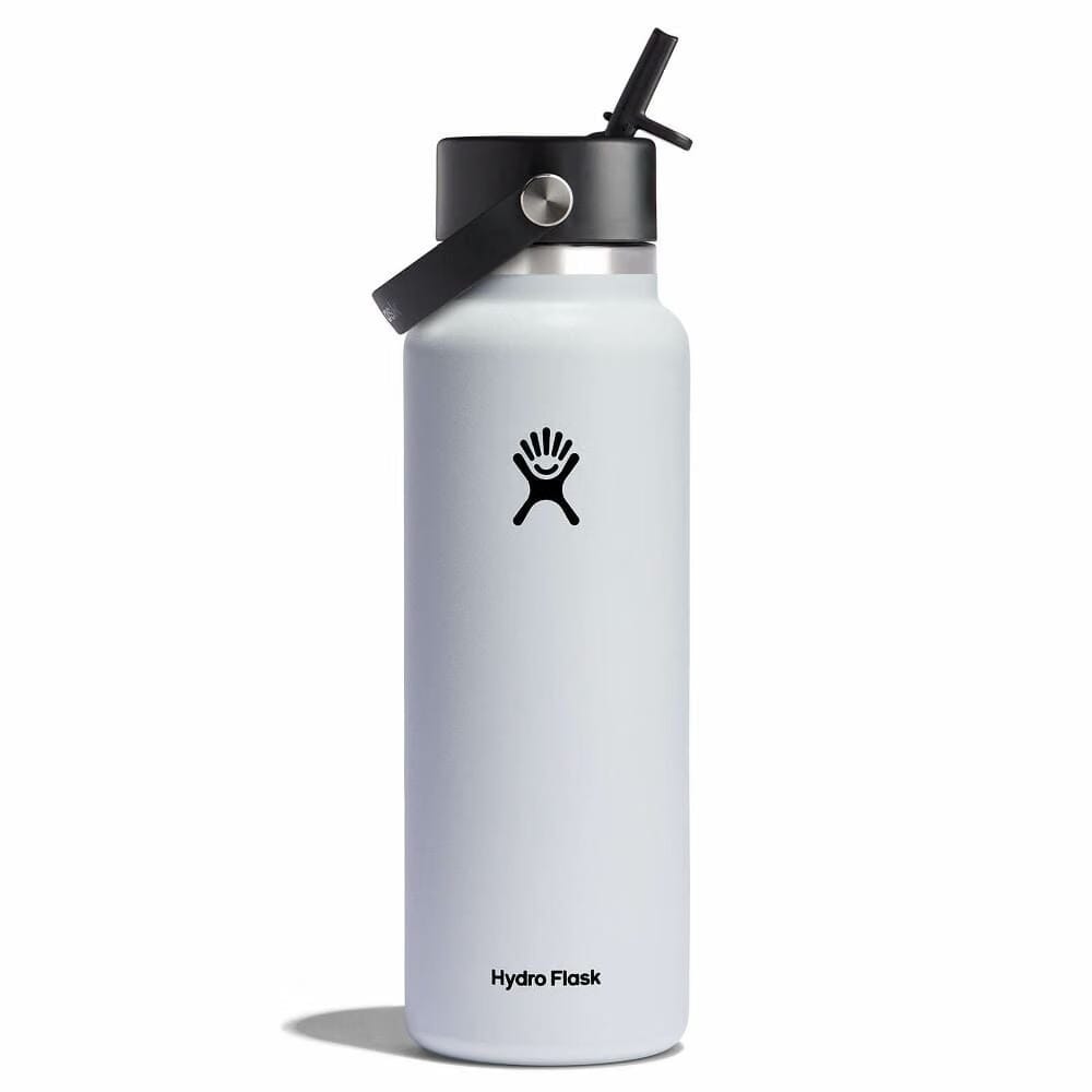 Hydro Flask 40 Oz Wide Mouth W/ Flex Straw Cap