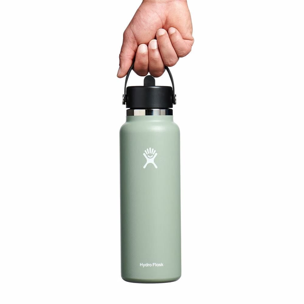 Hydro Flask 40 Oz Wide Mouth W/ Flex Straw Cap
