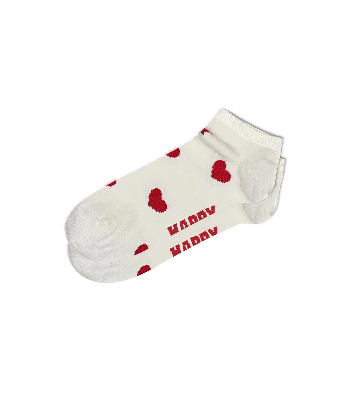 Happy Socks Unisex Heart Low Cut Ankle Socks for Women and Men