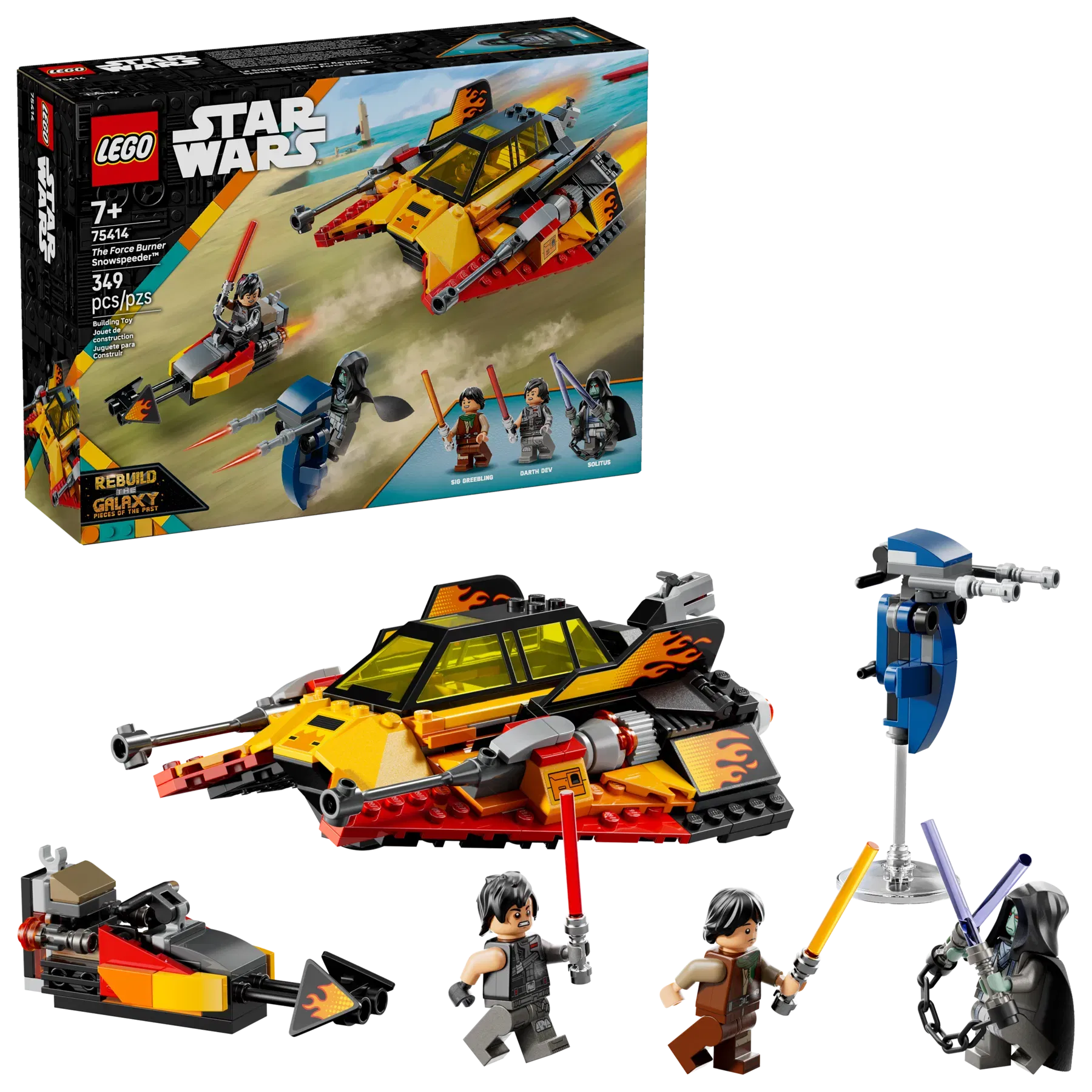 Lego The Force Burner Snowspeeder