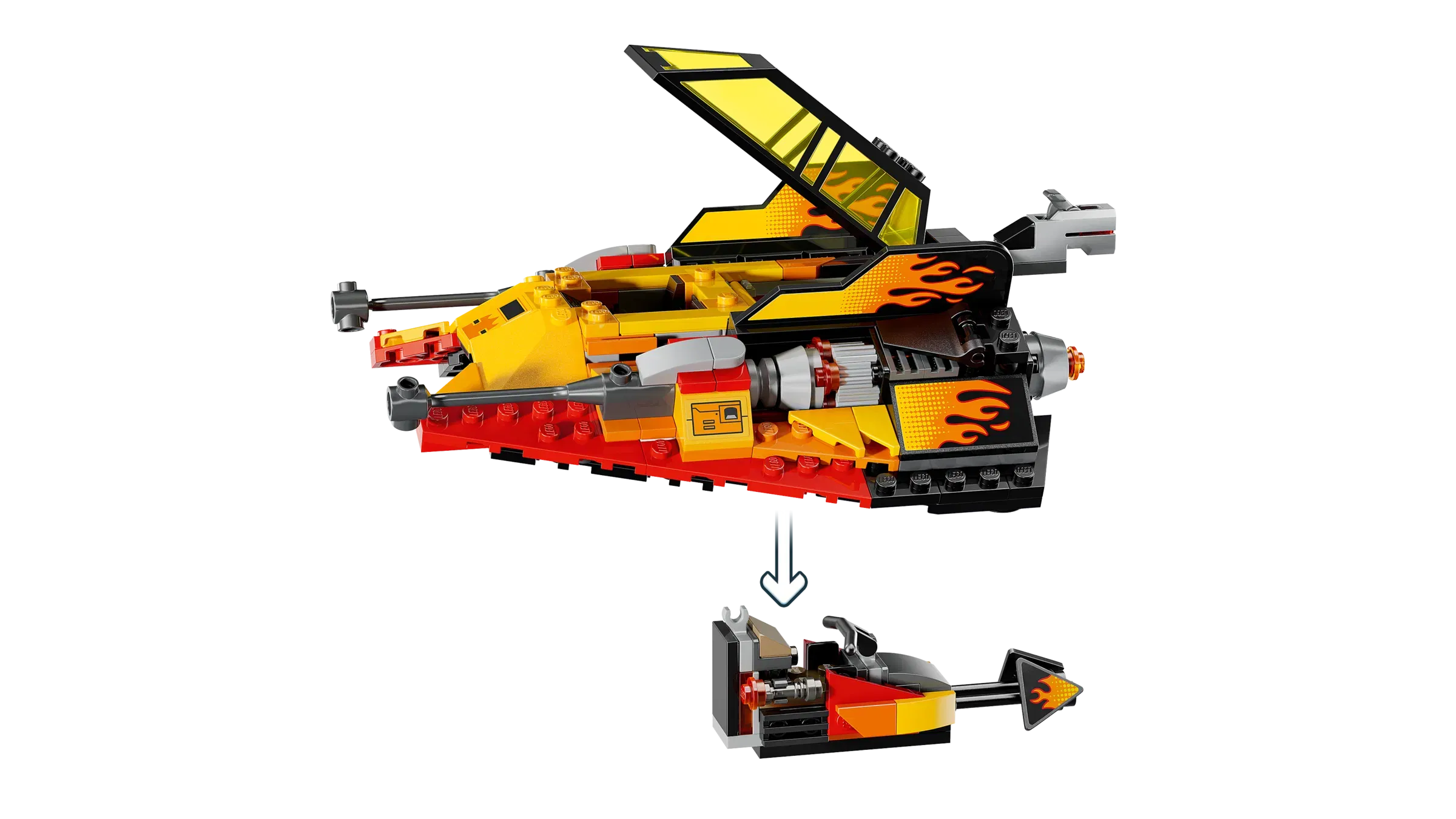 Lego The Force Burner Snowspeeder