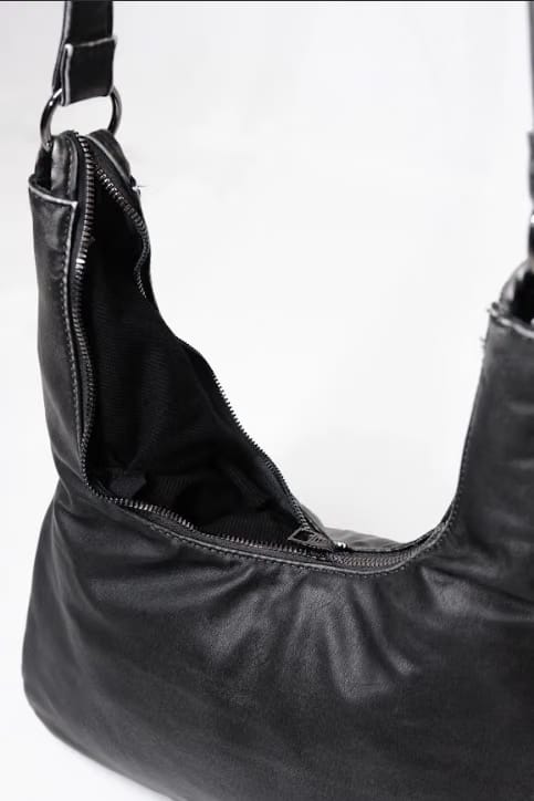 Noir Flux Shoulder Bag