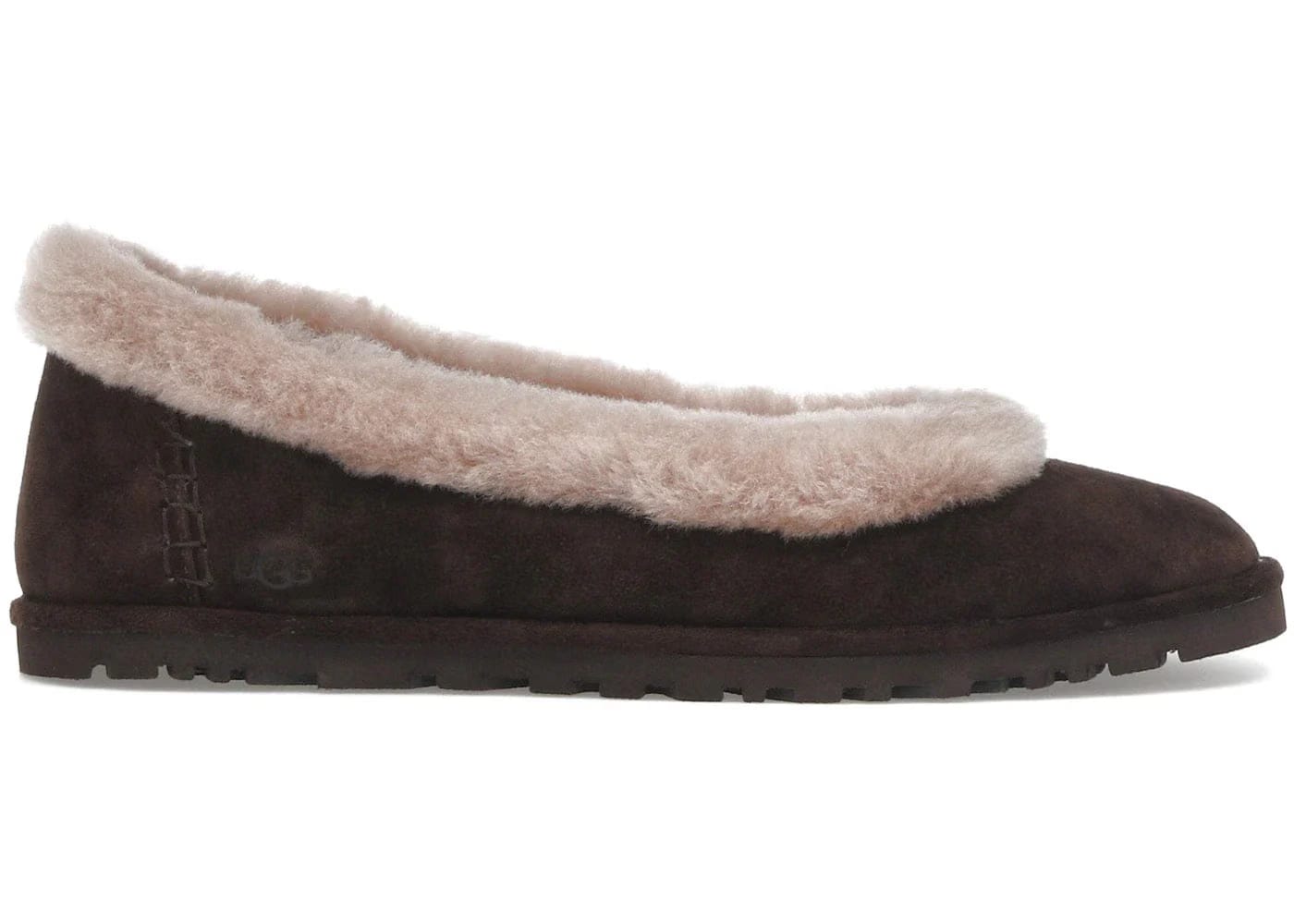 Ugg Zora Ballet Flat Dusted Cocoa Womens