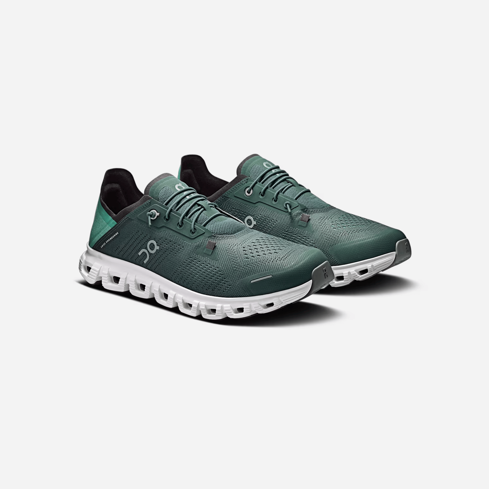 ON Running Cloud 6 Coast Olive White