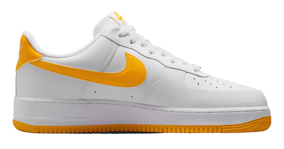 Nike Air Force 1 "White and Varsity Maize"