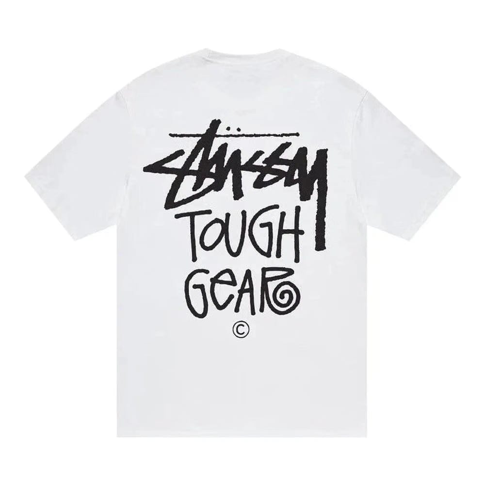 Stussy Tough Gear T-Shirt White