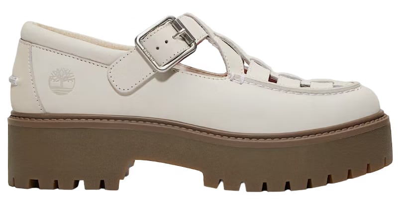 Timberland Stone Street Platform Buckle Natural Nubuck (W)