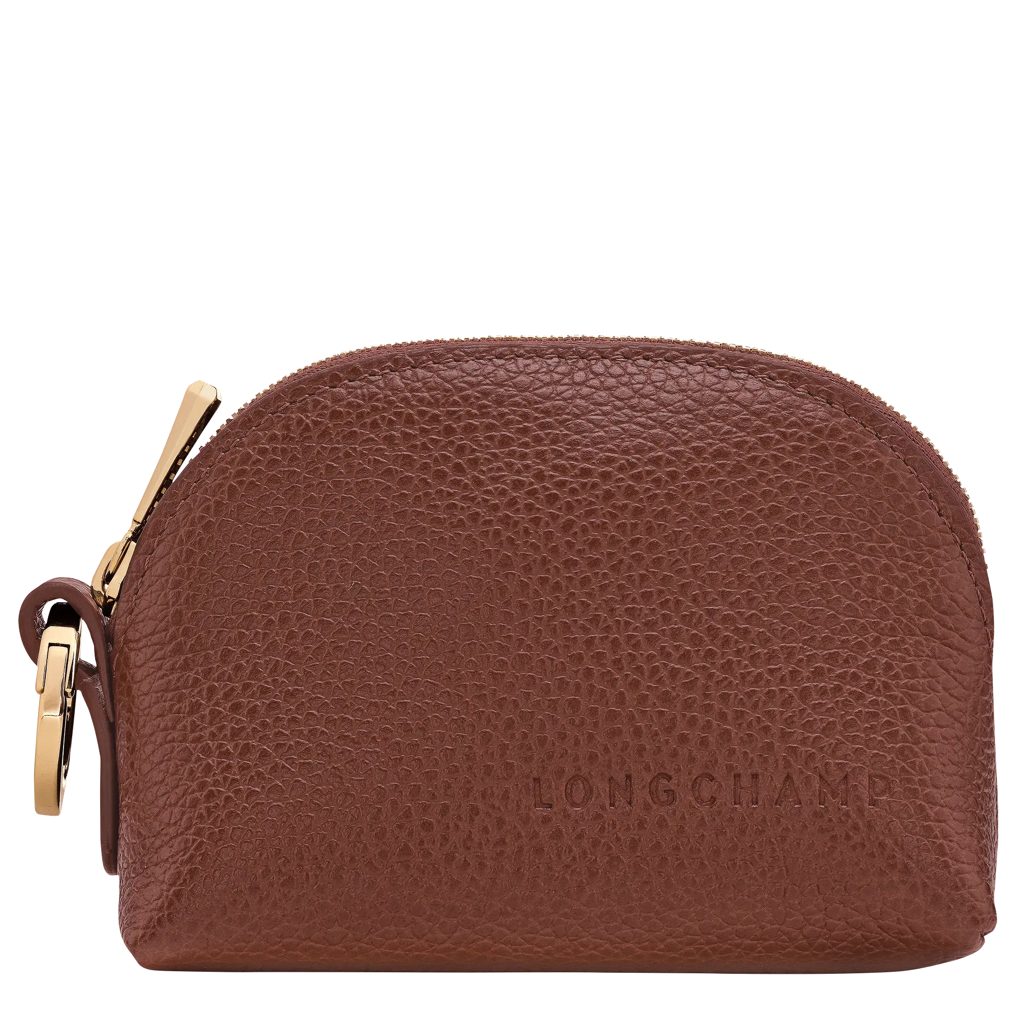 Longchamp Le Foulonné Coin purse Coffee