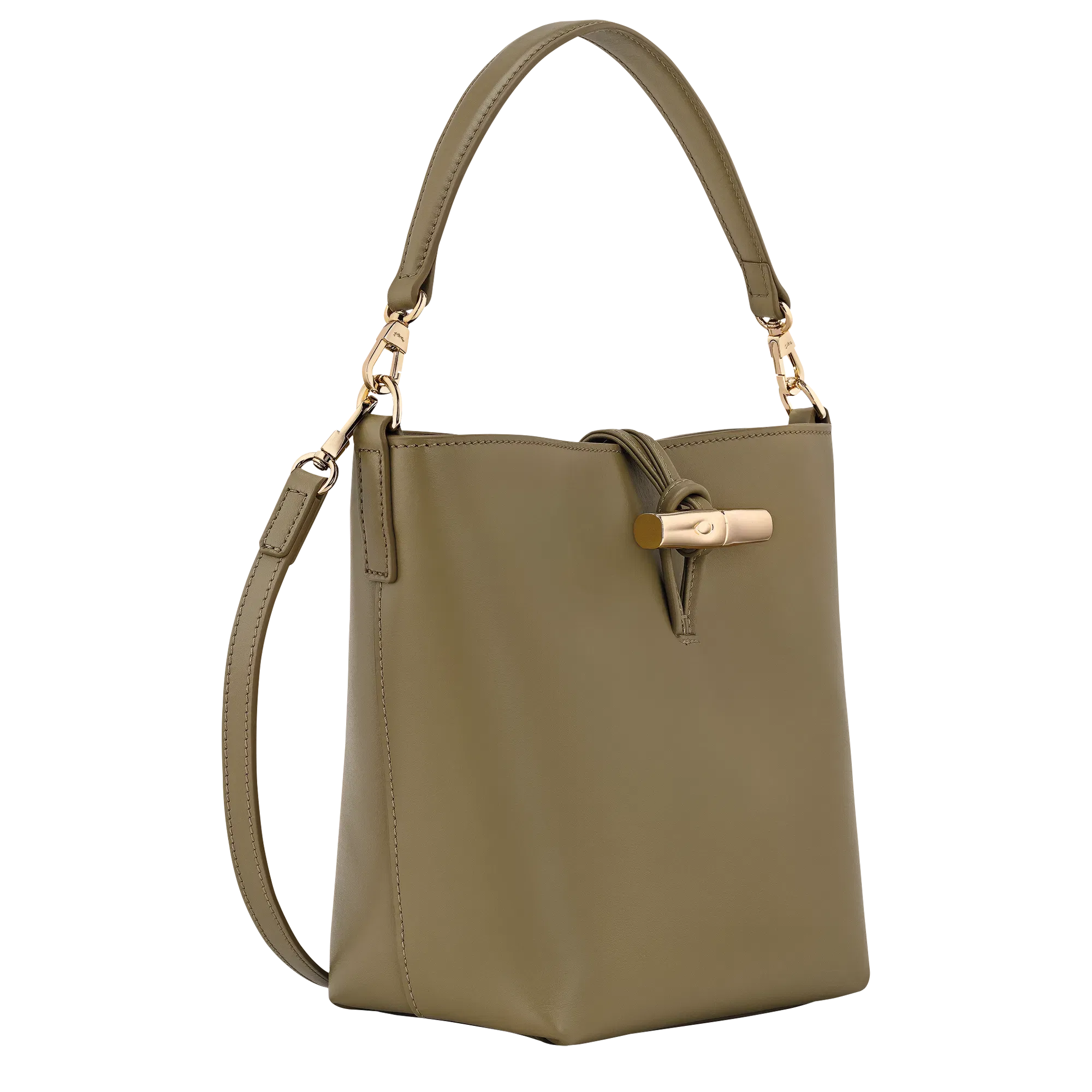 Longchamp Le Roseau XS Bucket bag Olive