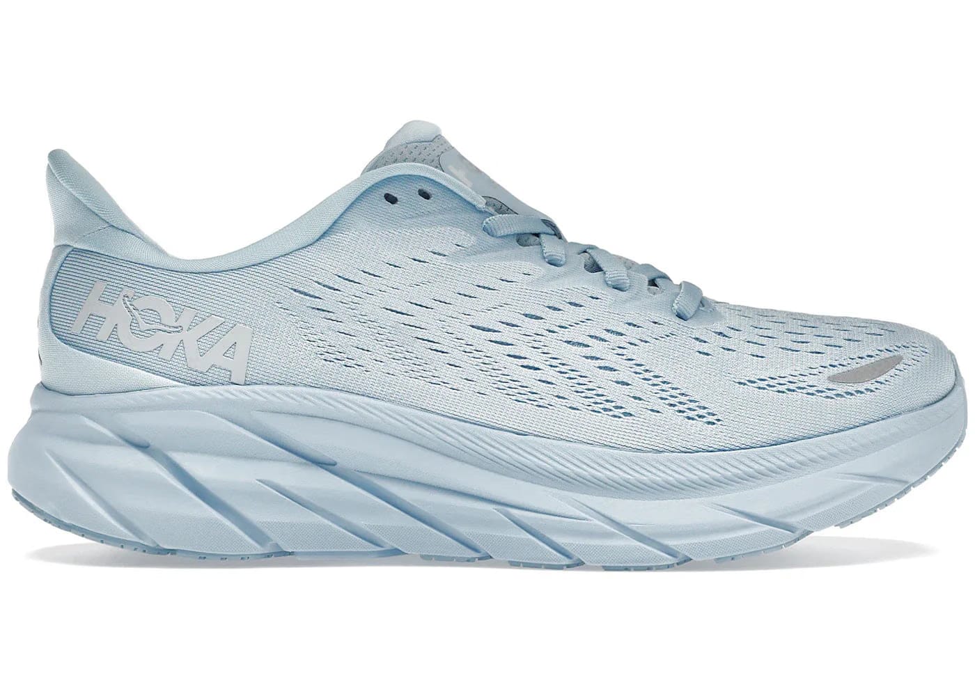 Hoka One One Clifton 8 Summer Song Country Air Blue Womens