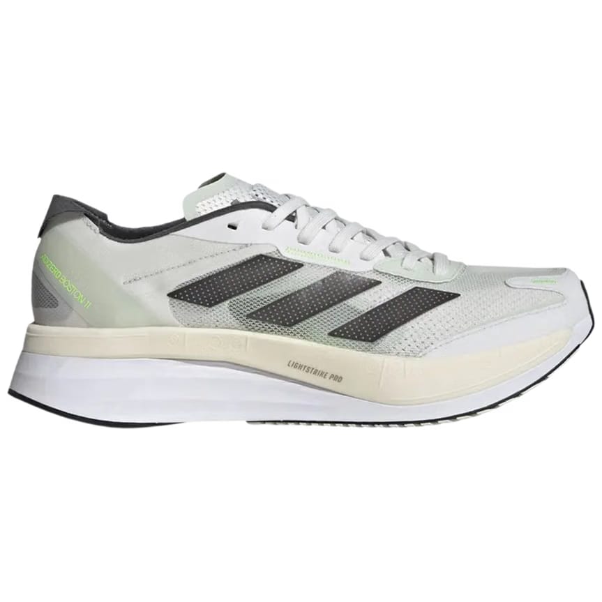 Adidas Adizero Boston 11 Crystal White Linen Green