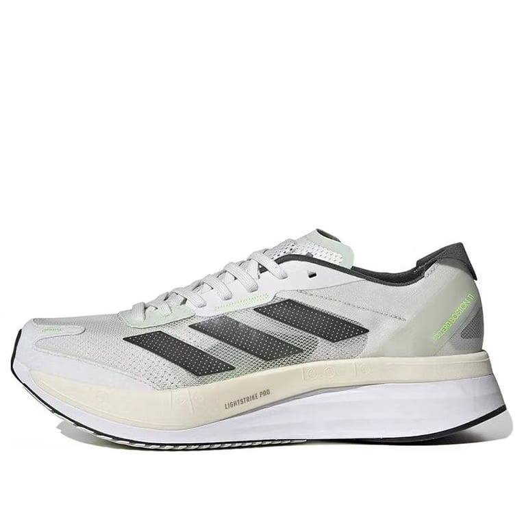 Adidas Adizero Boston 11 Crystal White Linen Green