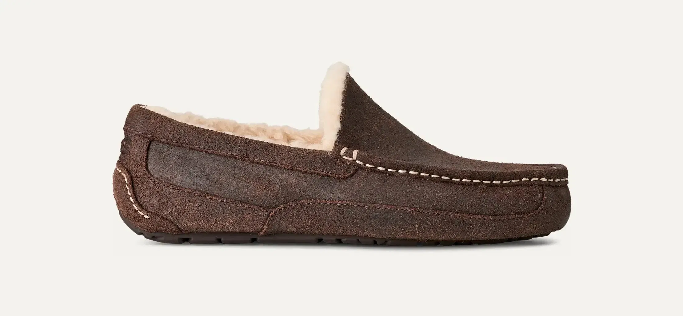 Ugg Ascot Leather Distressed Dusted Cocoa