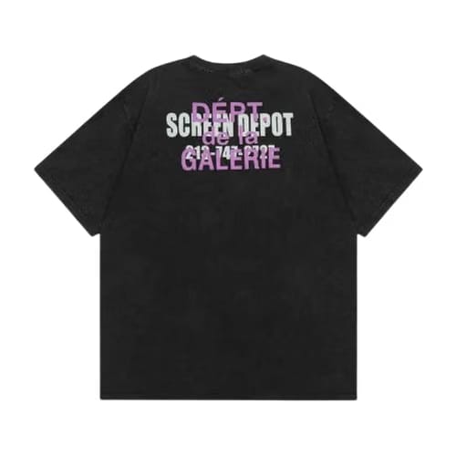 GALLERY DEPT. SCREEN DEPT. T-Shirt BLACK