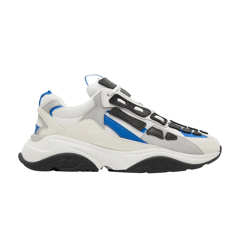 Amiri Bone Runner White Black Grey Blue