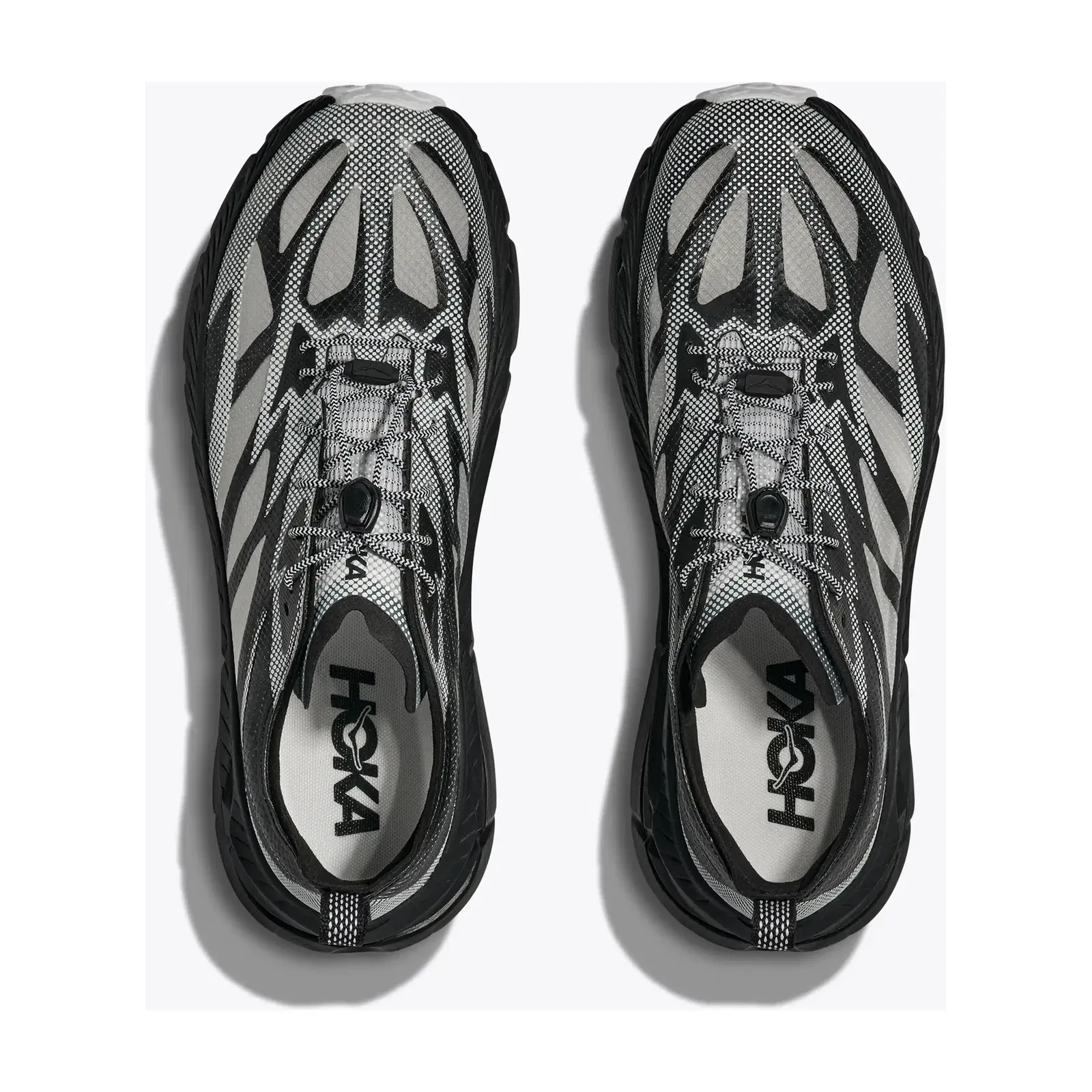 Hoka Stealth Tech Mafate Speed 4 Lite Black White